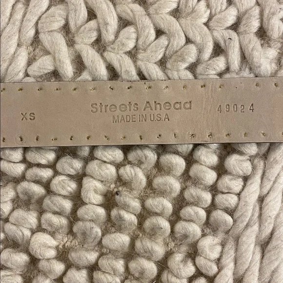 Streets Ahead Leather Belt - Picture 2 of 3